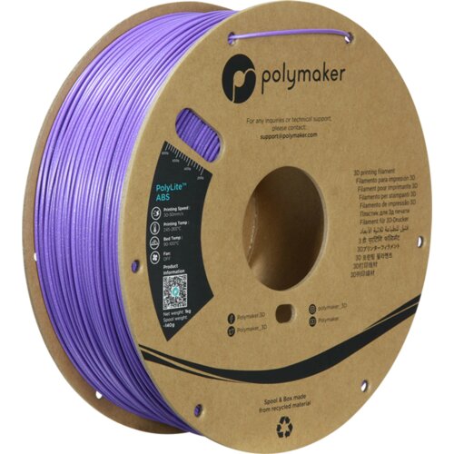 Polymaker PolyLite ABS Galaxy Purple Slike