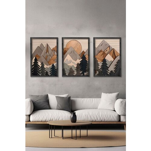 Wallity slika Ersy3Syhcrv61, 3 dela, 34 x 49 cm Slike