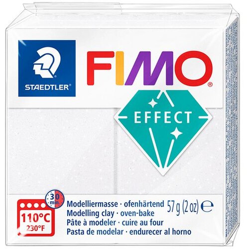 Staedtler FIMO Effect polimerna glina 57g | White galaxy Cene