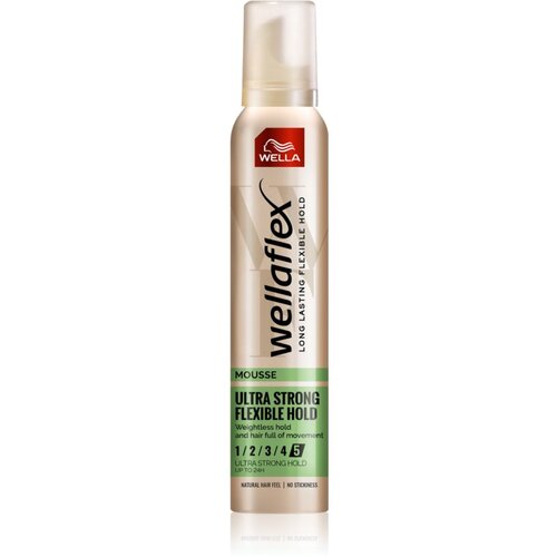 Wella Wellaflex Flexible Ultra Strong pjena za kosu ultra jako učvršćivanje 200 ml Cijene