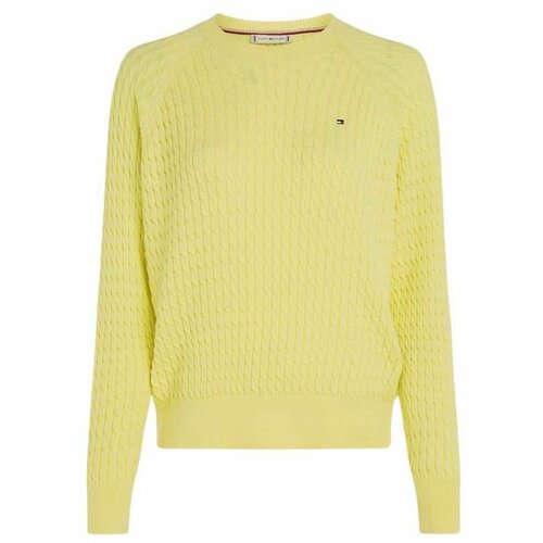 Tommy Hilfiger žuti ženski džemper THWW0WW41142-ZIN Slike