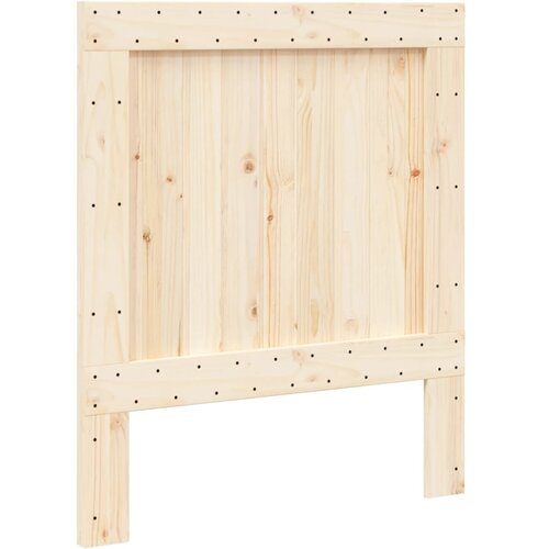 Maison Chic posteljno vzglavje - vzglavna omarica - nočna omarica 90x104 cm trdna borovina, (21704422) Slike
