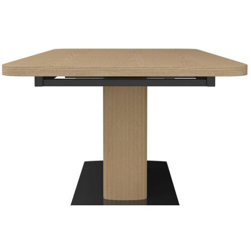 Bessagi Home Raztegljiva Miza Amado, Barve Hrasta, 160-200x90 Slike