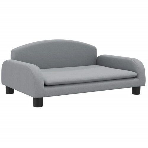 Maison Chic Otroški kavč - Otroški divan - Otroški sedež svetlo siv 70x45x30 cm blago, (21729668) Cene