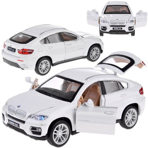  Kovinski BMW X6 1:32 z učinki Slike