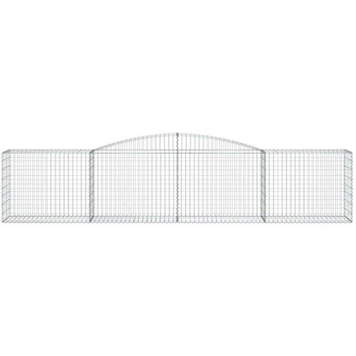  Lučne gabionske košare 5 kom 400x50x80/100 cm pocinčano željezo Cijene