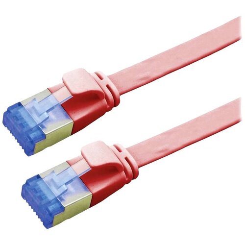 Value 21992120 RJ45 omrežni kabel\, Patch kabel CAT 6a F/UTP 0.50 m rdeča 1 kos, (20630849) Cene