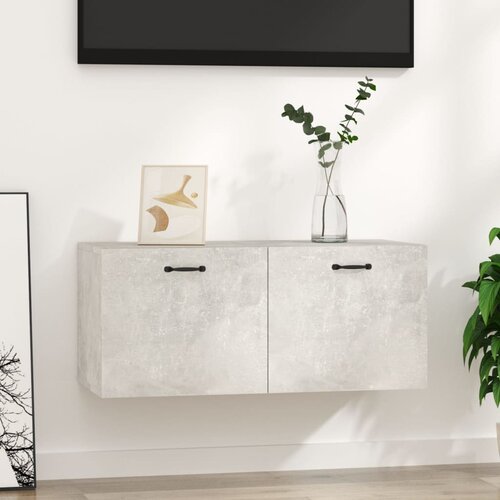 VidaXL zidni ormarić boja betona 80x35x36,5 cm od konstruiranog drva Slike