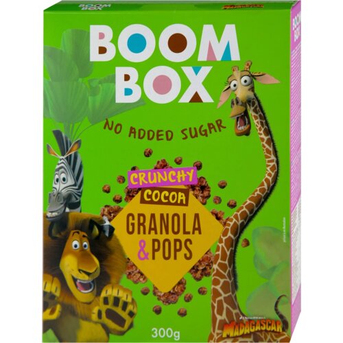 Boom box granola ovsena pops&kakao 300G Cene