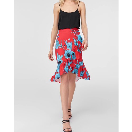 Trendyol Women's Skirt Wrap Ruffle Cene