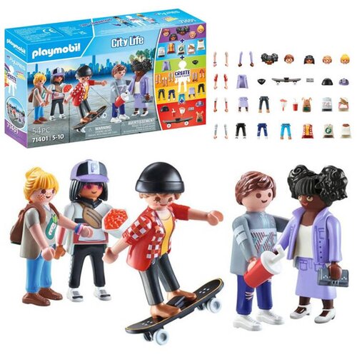 Playmobil kockice od 54 dijela 71401 izradite vlastitu figuru za5434 Slike