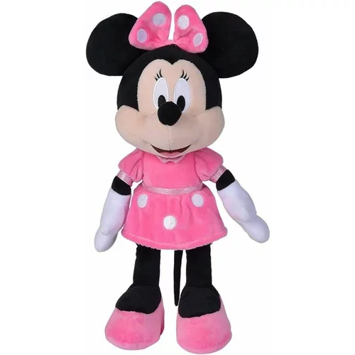 Mickey & Minnie Disney Minnie Mouse, plišasta Minnie, roza, 25 cm