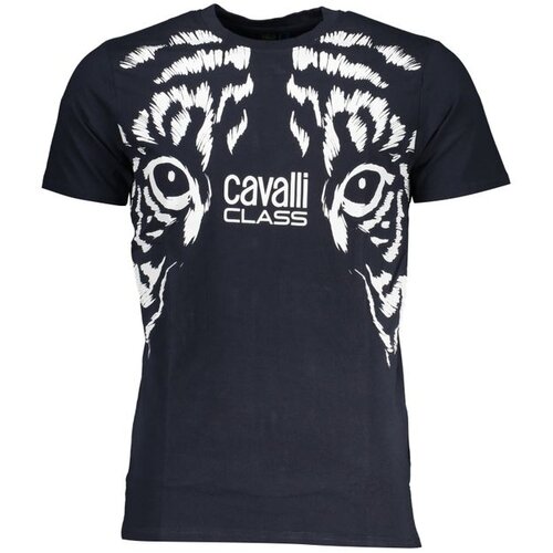 Cavalli Class Mu&scaron;ka Majica Kratkih Rukava Plava Cijene
