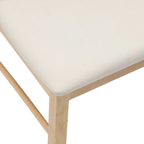 Trpezarijske stolice 2 pcs Prirodna 43 x 54 x 89 cm Slike