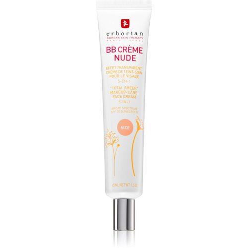 Erborian BB Cream krema za toniranje i za savr&amp;scaron;eni izgled lica SPF 20 veliko pakiranje nijansa Nude 45 ml Slike