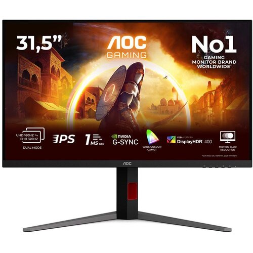 AOC G4 U32G4U computer monitor 80 cm (31.5) 3840 x 2160 pixels 4K Ultra HD Black, Red Cijene