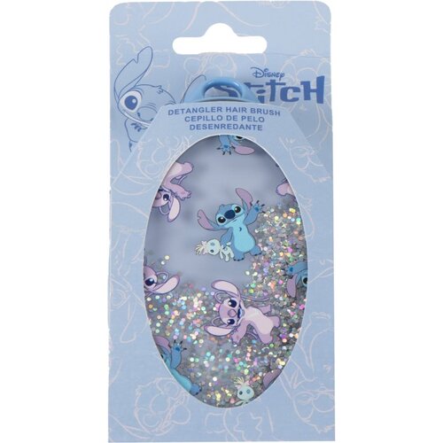 Disney Stitch Detangler Hair Brush krtača za lase z ble&amp;scaron;čicami 1 kos Slike