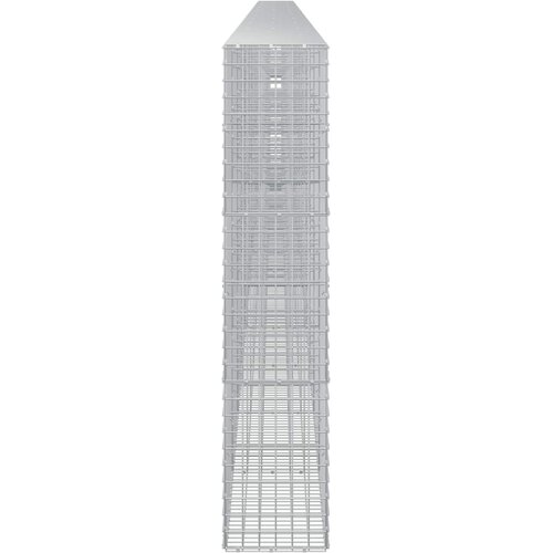  Gabion s 5 mm žicom i mrežom 5x5 cm 1200x30x150 cm Slike