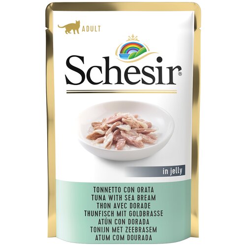 Schesir Ekonomično pakiranje Jelly vrećice 24 x 85 g - Tuna s oradom Cijene