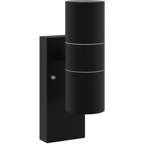  Vanjska zidna lampa 2 pcs Crna 7 x 10 x 22 cm Slike