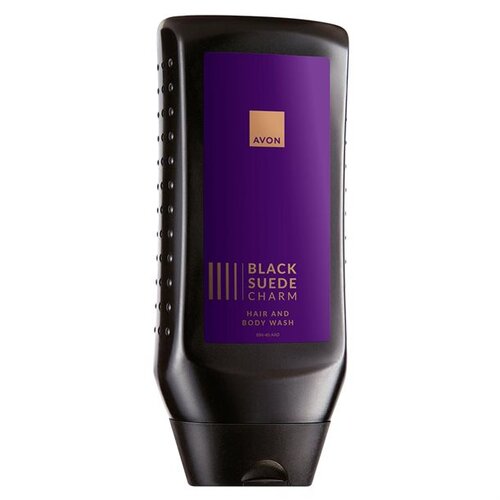 Avon Black Suede Charm 2 u 1 kupka za kosu i telo 250ml Slike