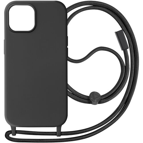 AVIZAR iPhone 15 Semi-Rigid Cord Case, serija Corda - crna, (20886236) Cene