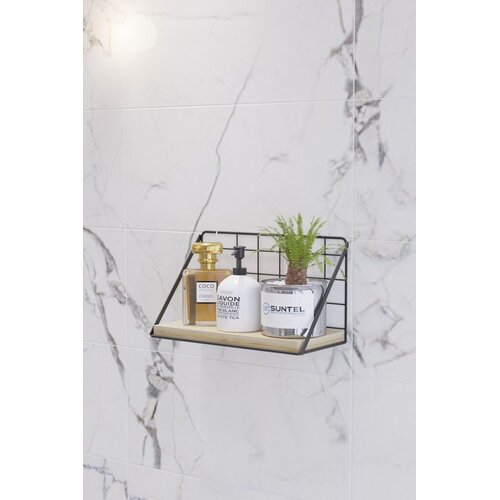 Hermia Organizator za kupatilo SD009-B, Crni Cijene