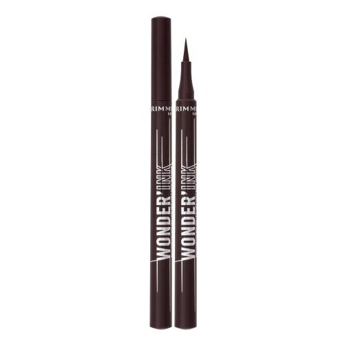 Rimmel London Wonder Ink vodoodporna črtalo za oči fiksna konica črtala odtenek 002 Spiced Chestnut Cene