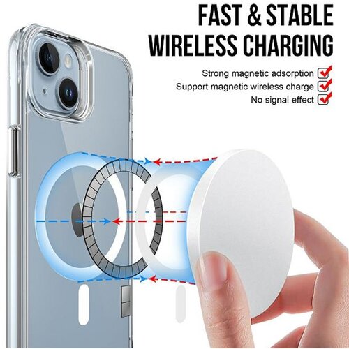 Max Mobile MM TPU IPHONE 15 PRO - DROP-PROOF PURE MAGSAFE Clear Cene