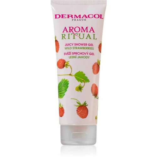 Dermacol Aroma Ritual Wild Strawberries svež gel za prhanje 250 ml
