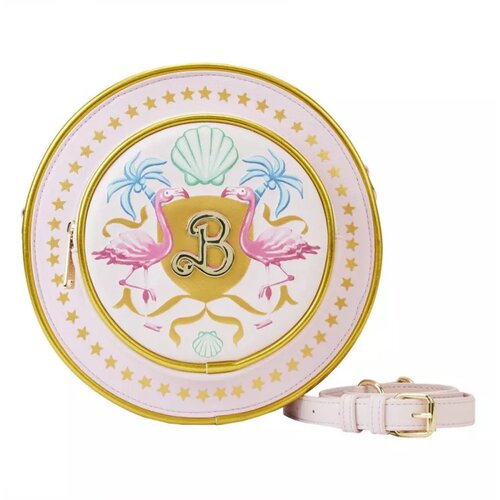 Loungefly mattel barbie movie logo crossbody bag Cene
