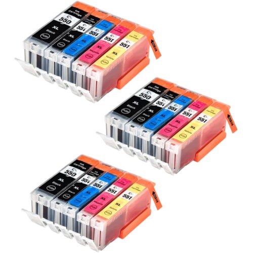  Kartuša Canon PGI-550XL/CLI-551XL komplet 15 kartuš BREZPLČNA POŠTNINA Cene