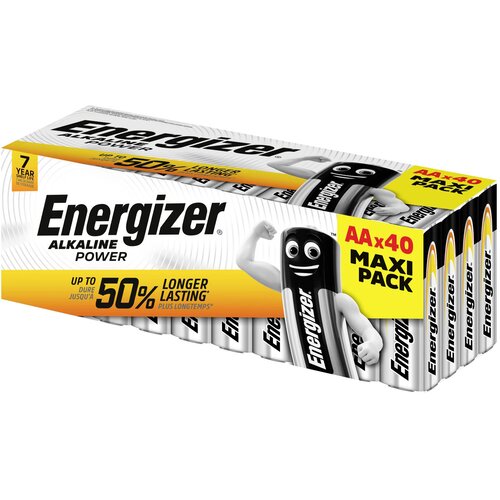 Energizer Power LR06 mignon (AA)-baterija alkalno-manganov 1.5 V 40 kos, (20431165) Cene