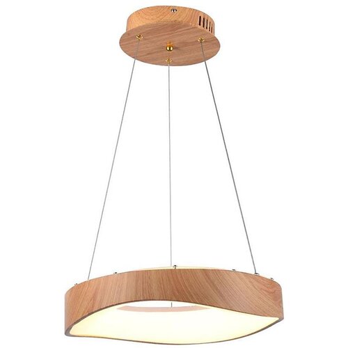  LED luster na sajli LED/18W/230V 3000K prečnik 40 cm braon Cene