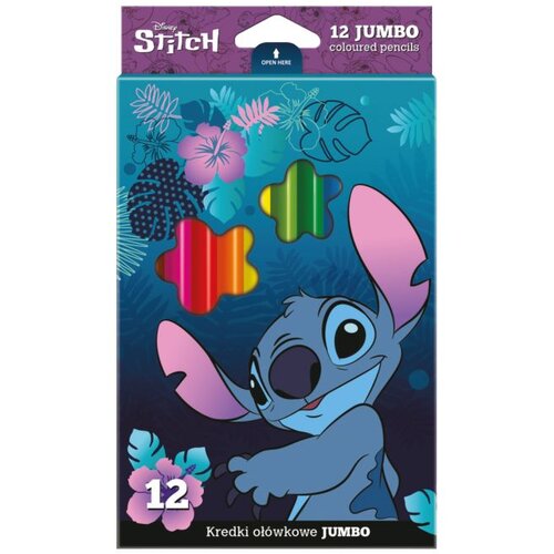 JUMBO Disney Stitch trokutaste bojice Slike