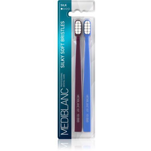 MEDIBLANC Toothbrush Silk zobna &scaron;četka z mehkimi &scaron;četinami 2 kos Cene