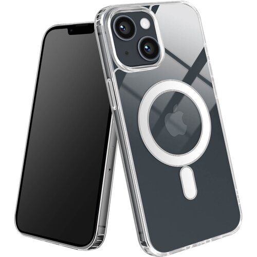 AVIZAR MagSafe ohišje za iPhone 13 Odporno na udarce z ojačanimi vogali, Prozorno, (5000012163) Cene