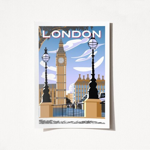 Wallity poster London-2015, 42x59,4 cm Cene