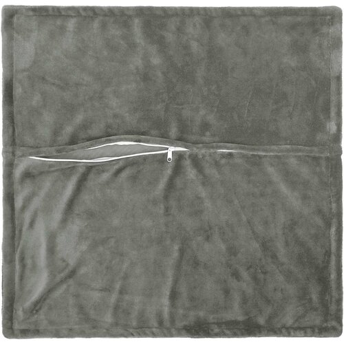  Presvlaka za jastuk 6 pcs HOUTEN Tamnosiva 80 x 80 cm Flanel Slike