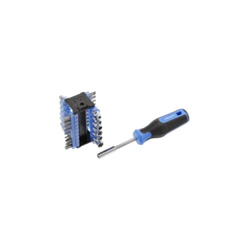 Hoegert 34-dijelni set bitova i nasadnih ključeva 1/4&amp;Prime; sa odvijačem HT1S100 Slike