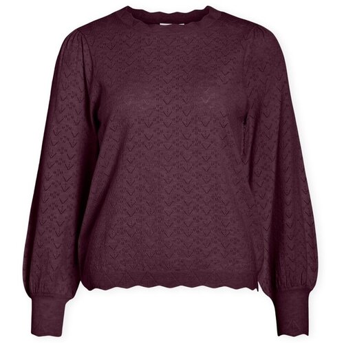Vila Emi Knit - Fig Bordo Cene