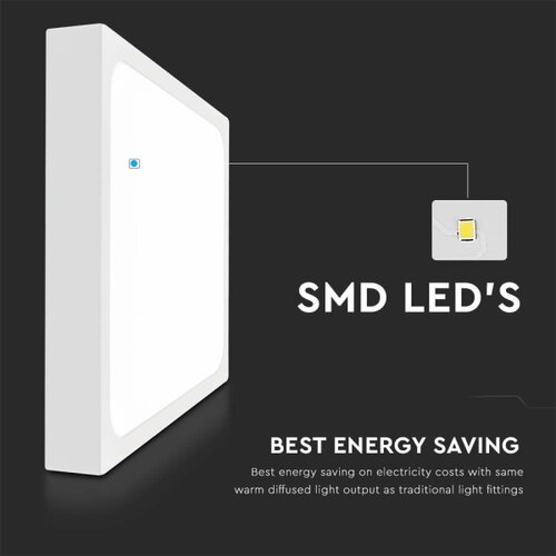  LED plafonsko svetlo za kupatilo LED/30W/230V 6500K IP44 42x42 cm belo Slike