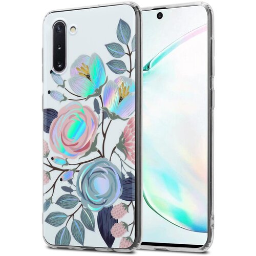 Cadorabo Case, združljiv s Samsungom s peonies Flowers - za&amp;scaron;čitni pokrov iz silikona TPU s cvetličnim vzorcem, (20566346) Slike
