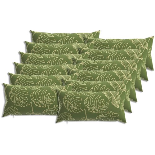  Presvlaka za jastuk 12 pcs HEERLEN Dizajn lista 40 x 80 cm Cene