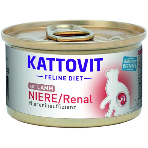 Kattovit Niere/Renal 12 x 85 g - Jagnjetina