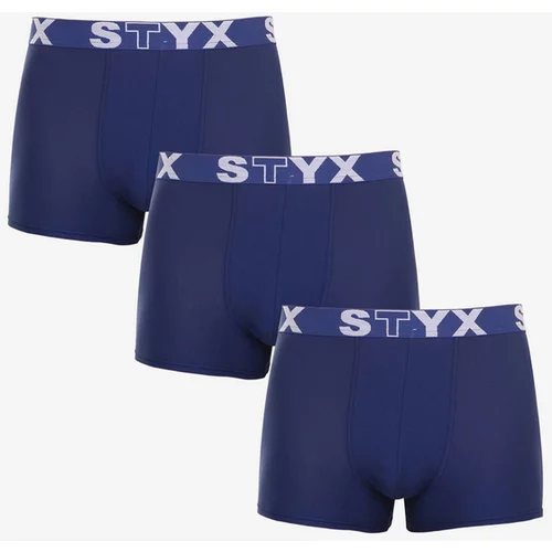 STYX Oprijete boksarice 3 Piece Modra