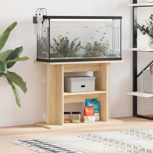vidaXL Stalak za akvarij boja hrasta 80x35x60 cm od konstruiranog drva Cijene