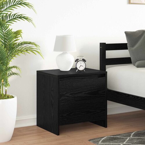  Noćni ormar Crni hrast 45 x 34 x 44,5 cm Konstruirano drvo Cijene