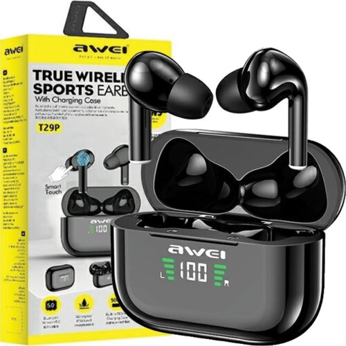 Awei BLUETOOTH 5.1 SLU&amp;Scaron;ALKE T29P TWS ETUI ZA TELEFON S POLNILOM, (21968891) Slike