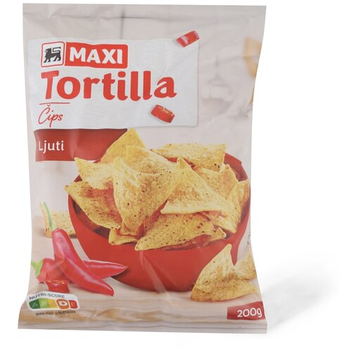 Maxi Tortilja chips ljuti 200g Cene